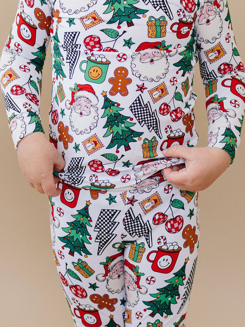 Christmas Vibes Bamboo Two Piece Set