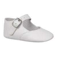 Darcy Crib-White Leather