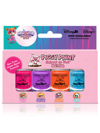 SuperKitties 4-Polish Box Set - Kids Non-toxic Nail Polish