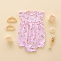 Little Wranglers Bubble - Dusty Rose