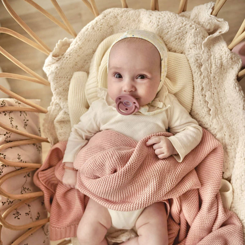 Cotton Swaddle Receiving Baby Blanket (Mult. Colors)