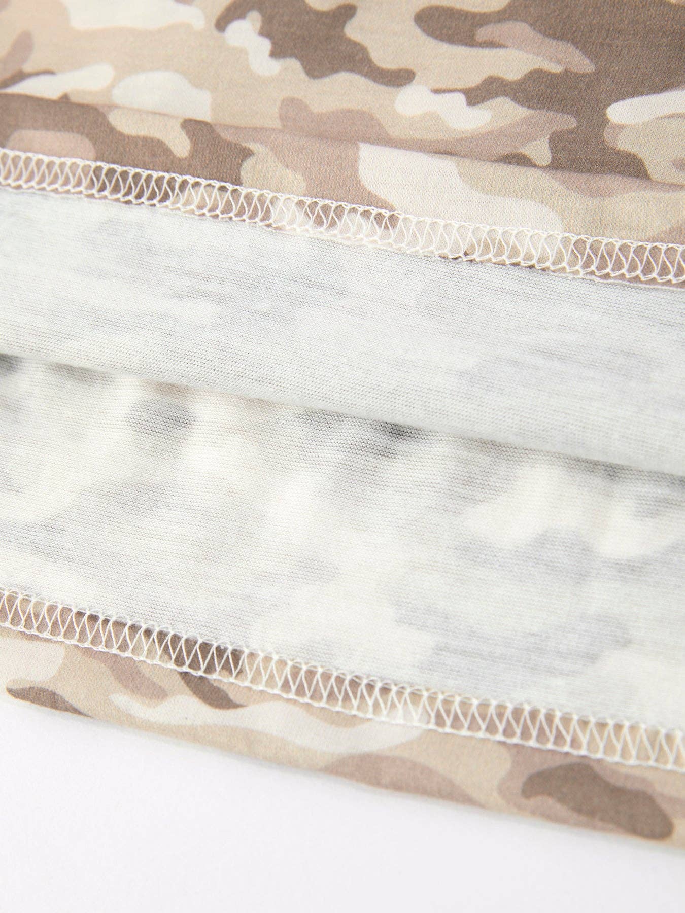Duck Smocked Camo Dress
