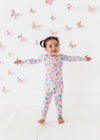 Dahlia Ruffle Convertible Romper Pajama
