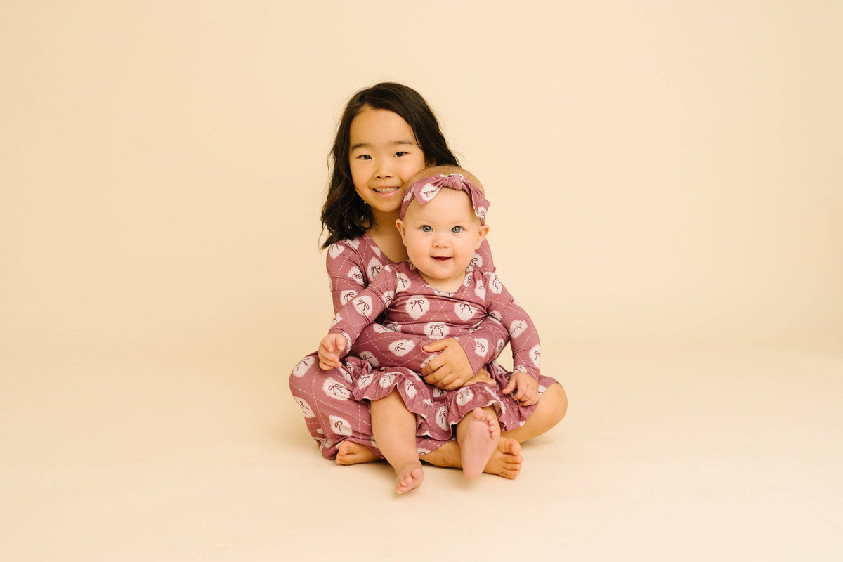 Heirloom Bows Bodysuit Bamboo Dress