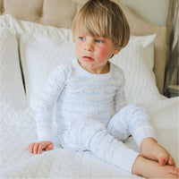Big Brother Print Long Pajama Set