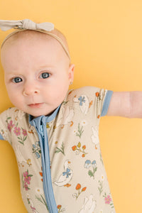 Garden Goose Bamboo Short Romper