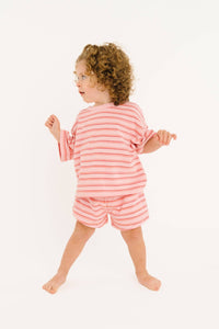 Ballet Stripe Slouchy Set