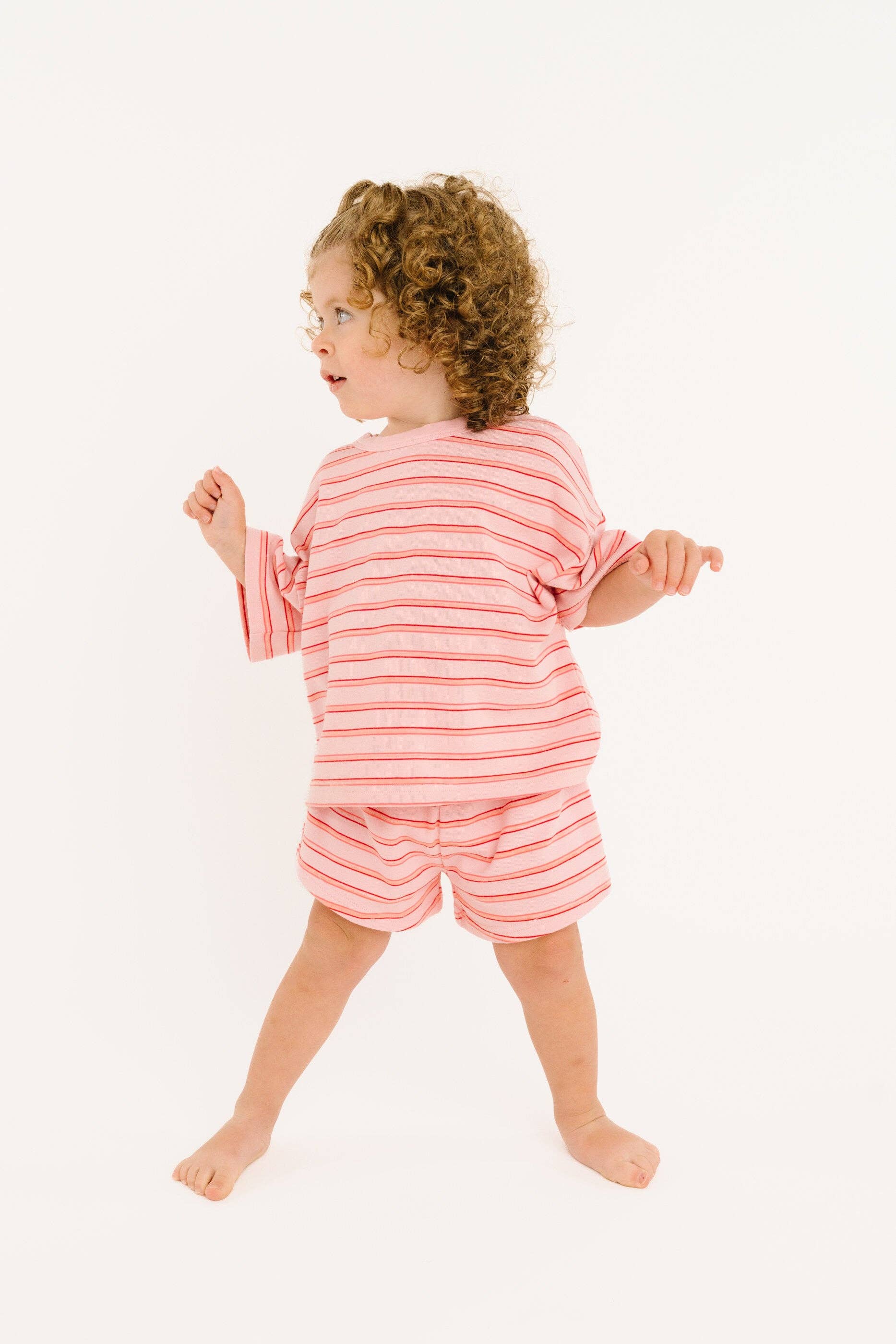 Ballet Stripe Slouchy Set