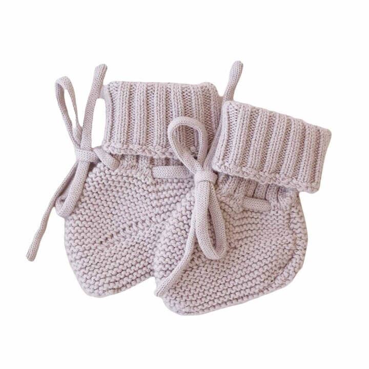 Knit Baby Booties