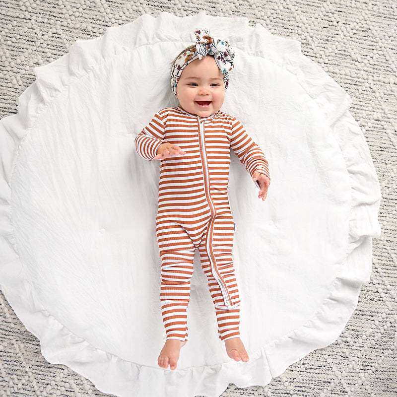 Chase Brown Ribbed Sleeper