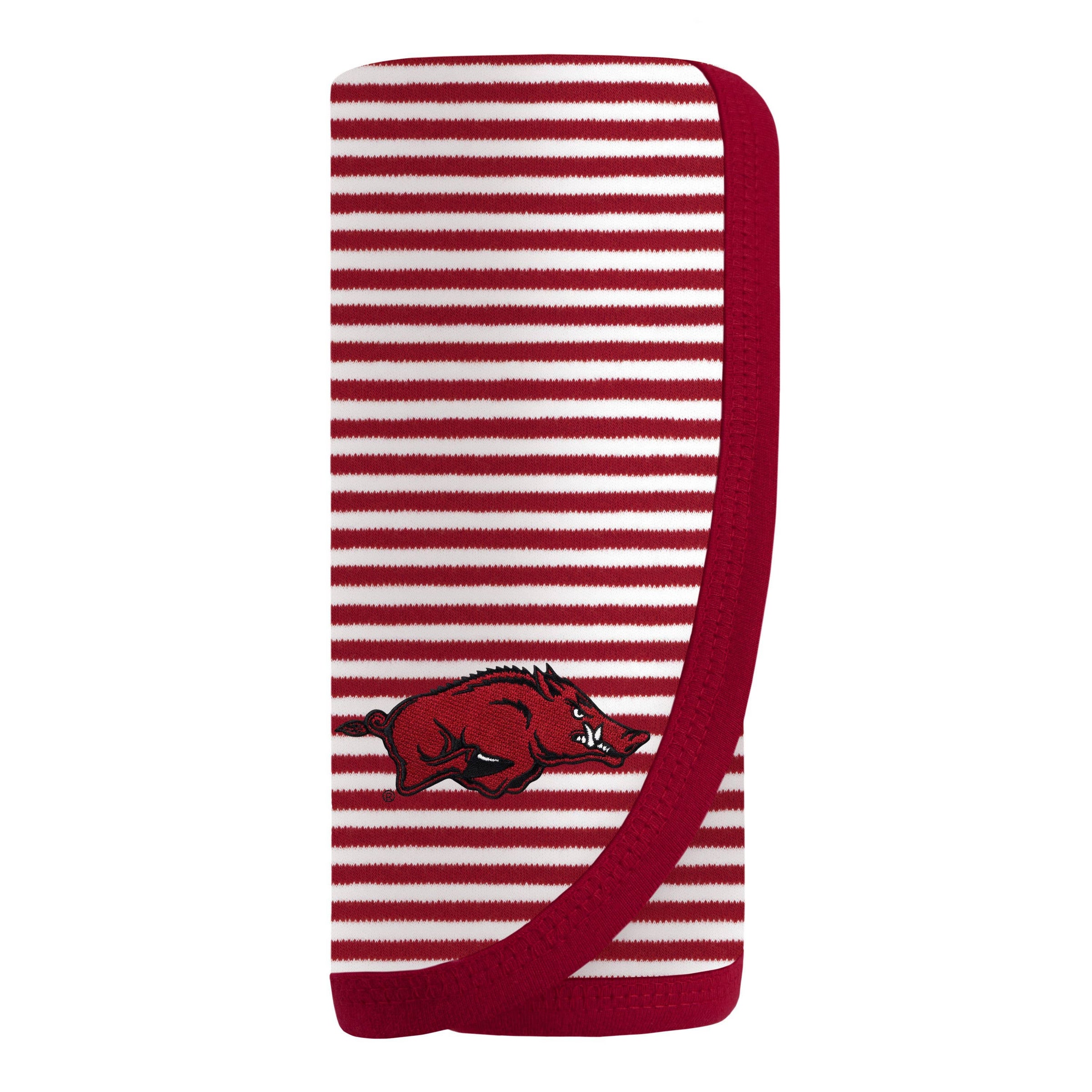 Arkansas Razorbacks Striped Blanket