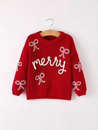 Christmas Merry Bow Sweater