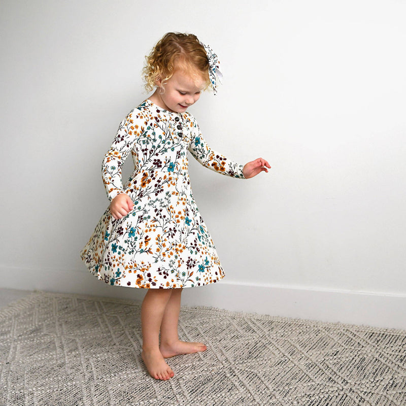 Maren Floral Twirl Dress