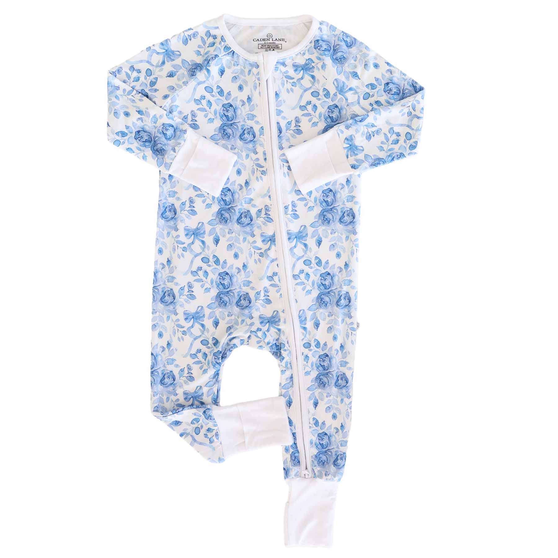 Betsy's Blooms Convertible Zip Romper