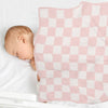 Checkered Pattern Luxury Soft Throw Blanket
