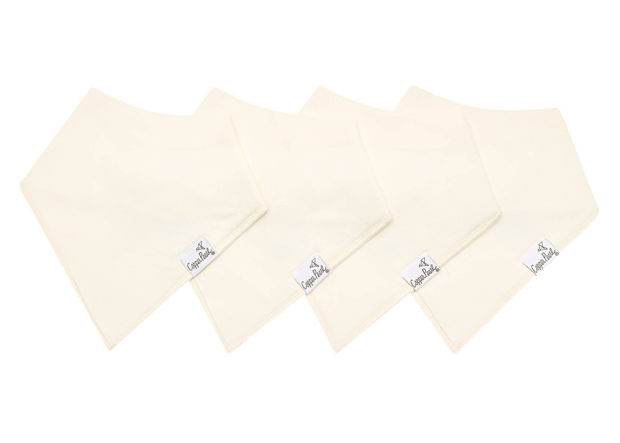 4 Pack Baby Bandana Bibs - Cru