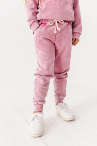 MAUVE | Vintage 1/4th HOODIE-JOGGER Set