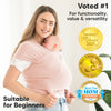 KeaBabies Original Baby Wrap Carrier