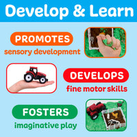 Sensory Bin Farm Activity Kit for Kids