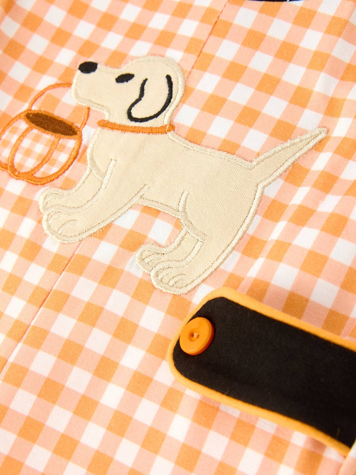 Halloween Dog Pumpkin Romper