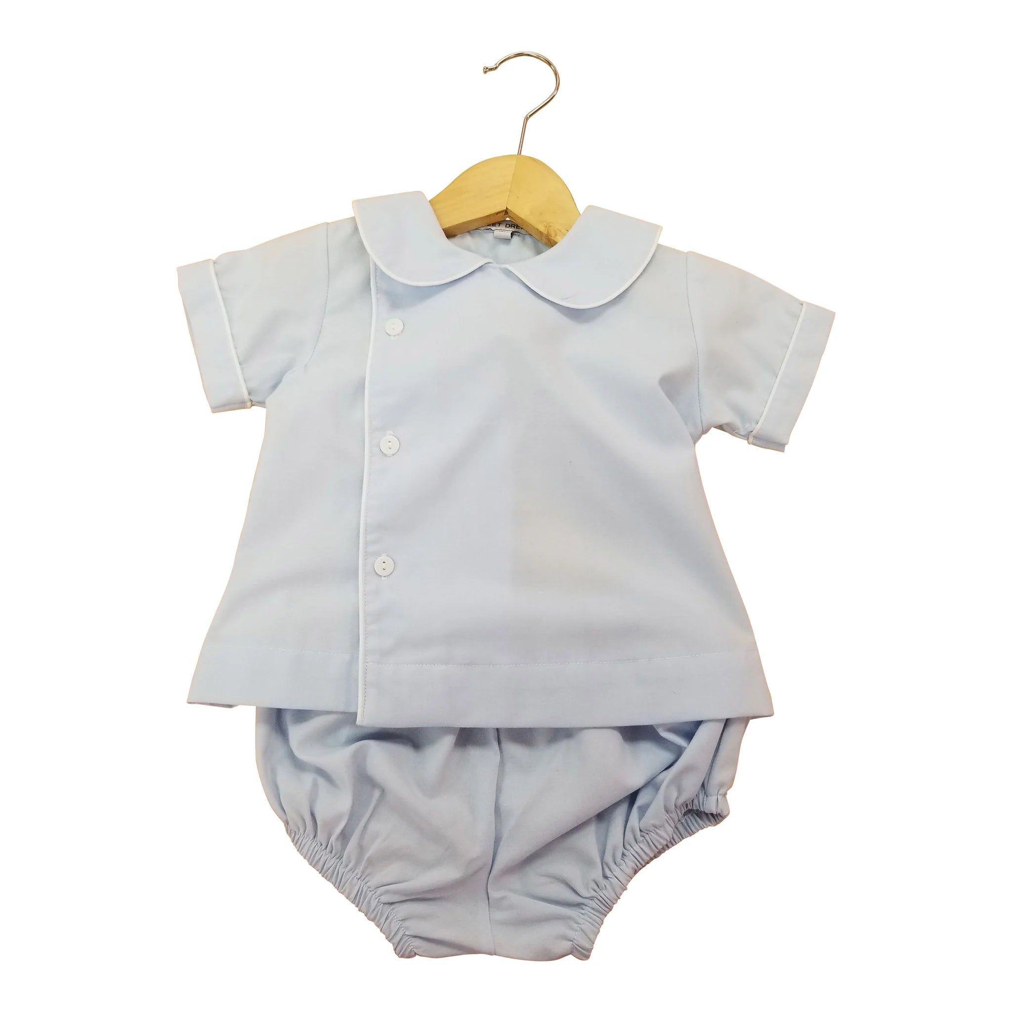 Blue Diaper Cover Set