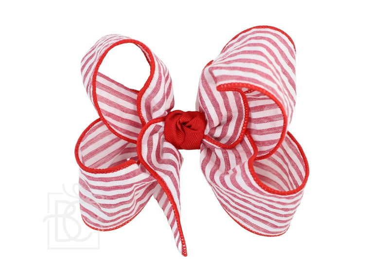 Seersucker Bow