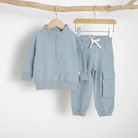The French Terry Organic Cotton Beach Jogger Set