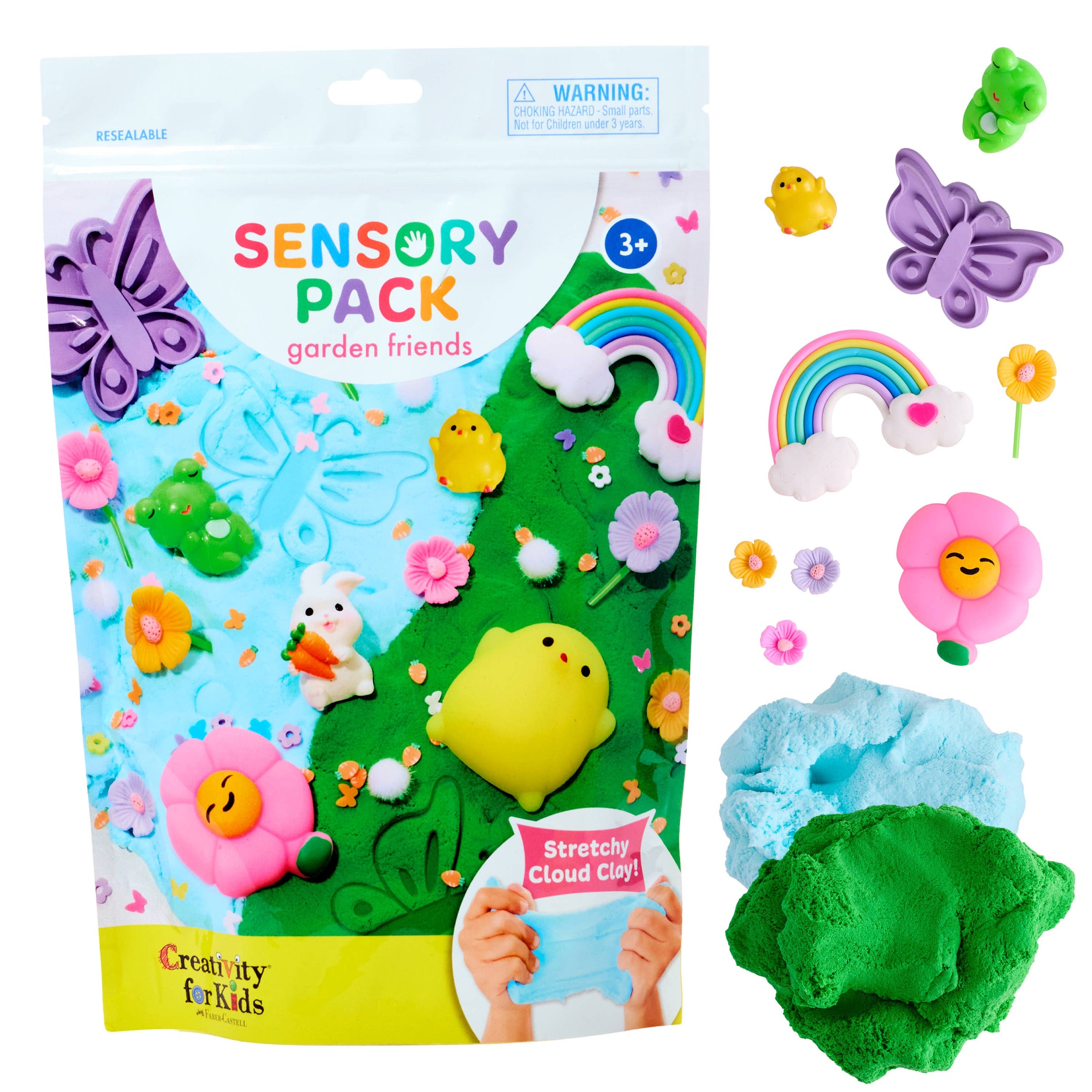 Sensory Pack Garden Friends Play Kit for Kids