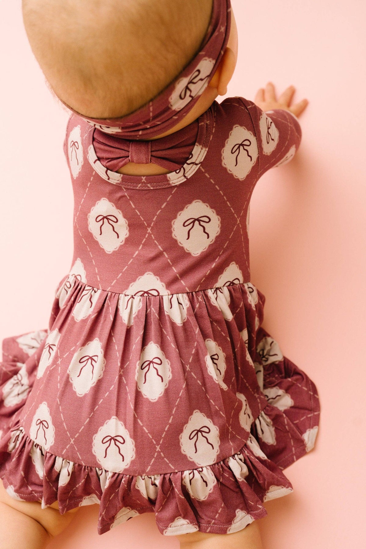 Heirloom Bows Bodysuit Bamboo Dress