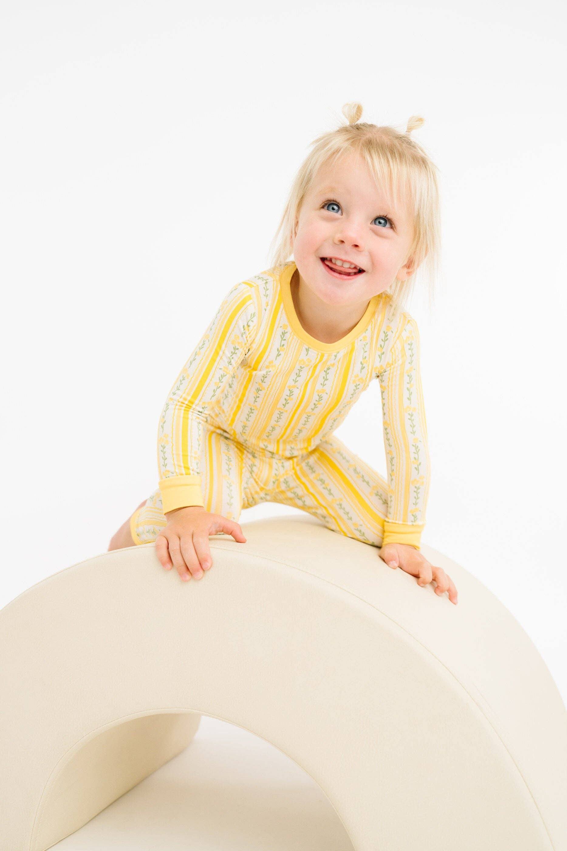 Sunny Meadow Stripe Bamboo Set