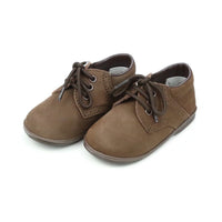 Angel Baby James Boy's Nubuck Leather Lace Up Shoe