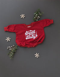 Santa Baby Christmas Sweatshirt Bubble