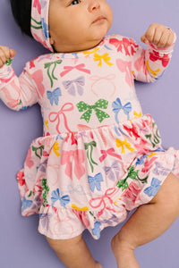 Bow Collection Bodysuit Bamboo Dress