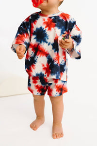 Firecracker Tie Dye Slouchy Set