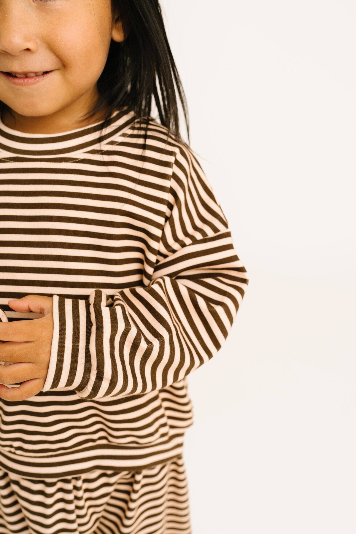 Espresso Stripe Sweatsuit
