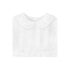Christening Romper with Pintucks + Bonnet