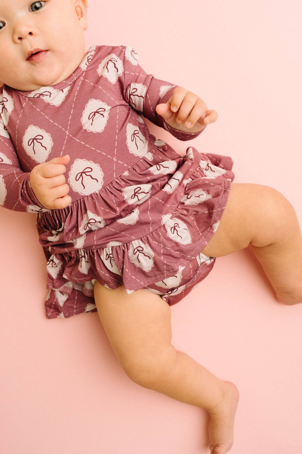 Heirloom Bows Bodysuit Bamboo Dress
