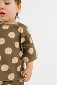 Neutral Smileys Slouchy Set