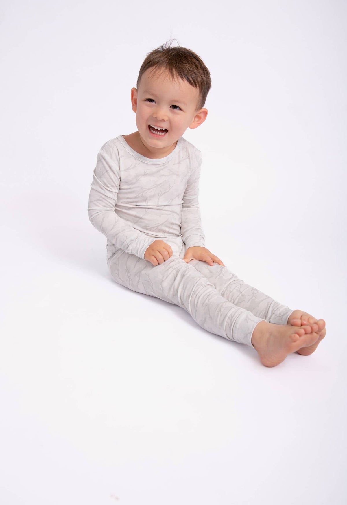 Driftwood Camo- LS/Pants Toddler Pajamas