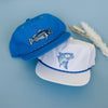 Blue Bass Hat