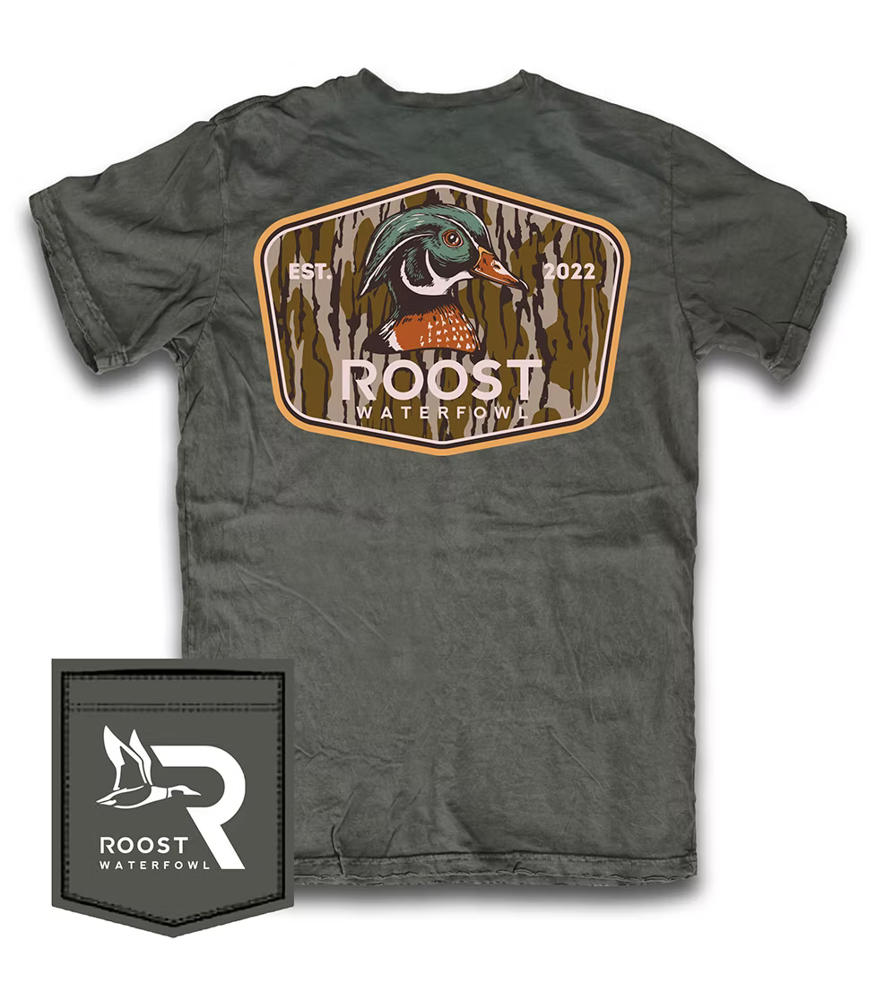 Roost Bottomland Shield Tee