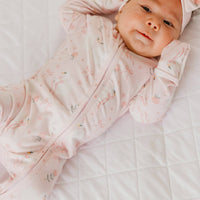 Convertible Zip-Up Footie - Adelia