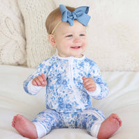 Betsy's Blooms Convertible Zip Romper