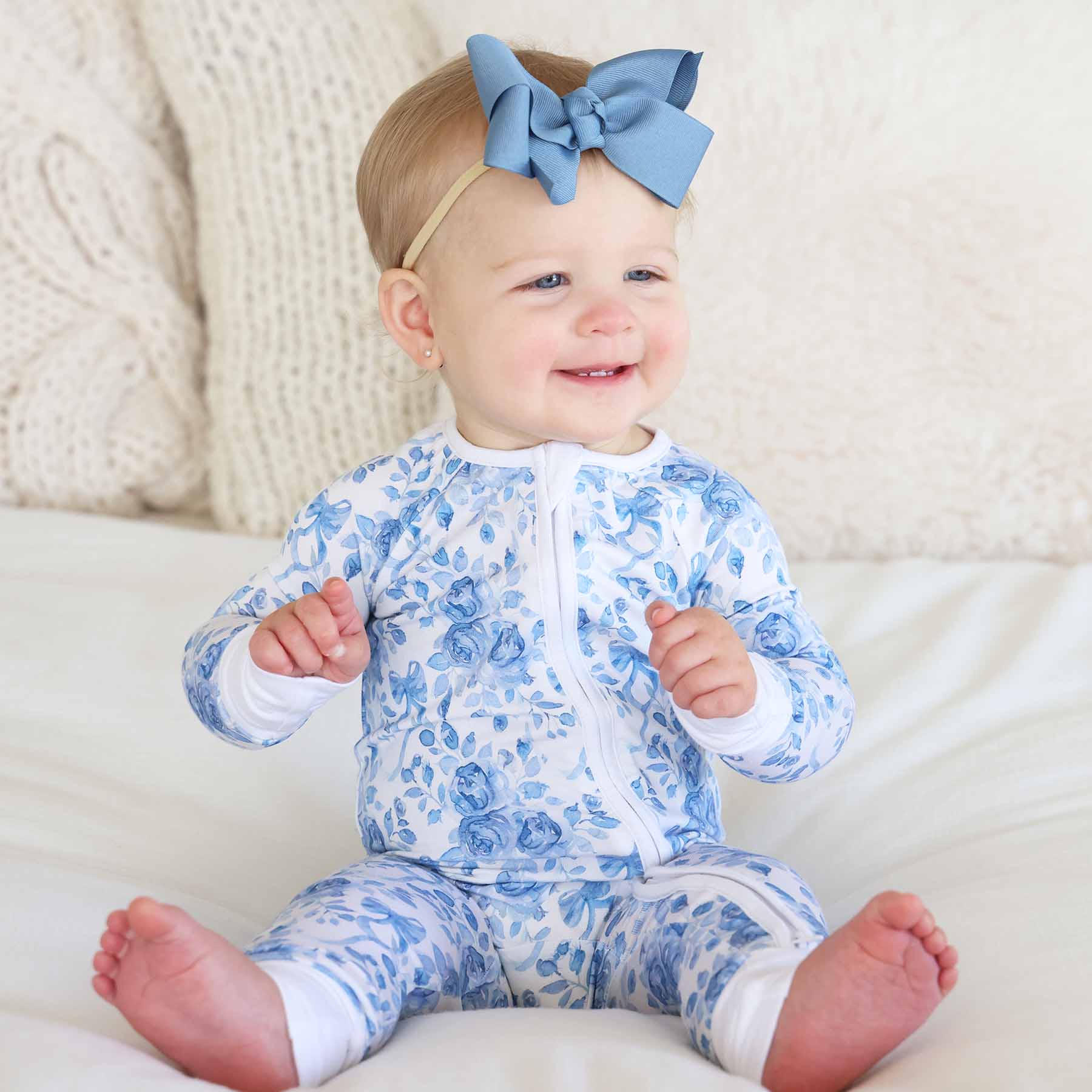 Betsy's Blooms Convertible Zip Romper