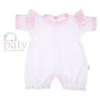 Paty Knit Angel Sleeve Bubble (Pima Trim)