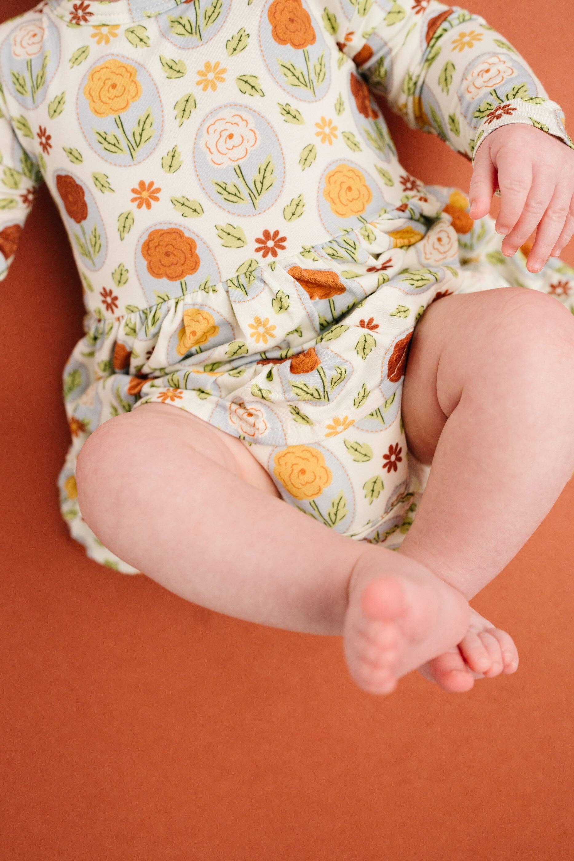 Rustic Meadow Bodysuit Bamboo Dress