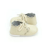 Bella Scalloped Bootie (Baby) in Oatmeal