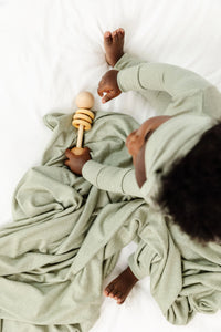 Collins Plush Knit Top + Bottoms Set