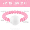 Cutie Teether Rattle (Multiple Colors)