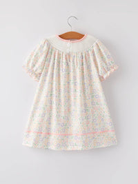 Easter Cross Smocked Dress